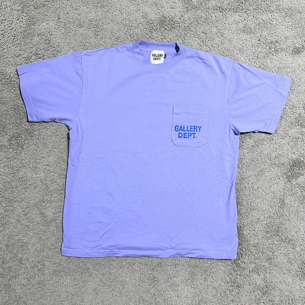 Gallery Dept Lavender Tee with Pocket